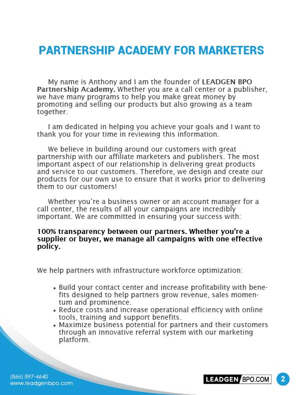 Partnership Academy eBook page 2